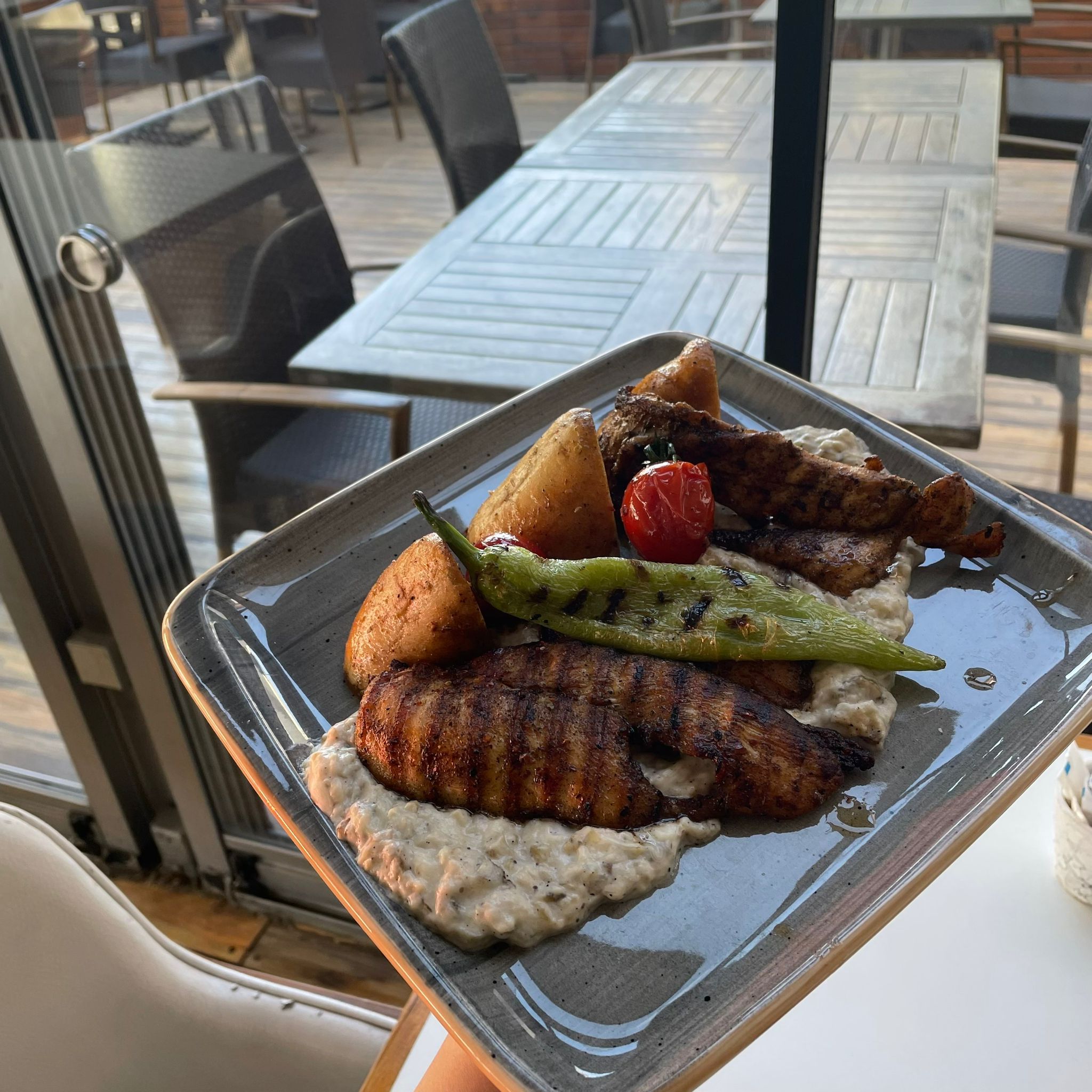 Beğendili Tavuk ızgara    