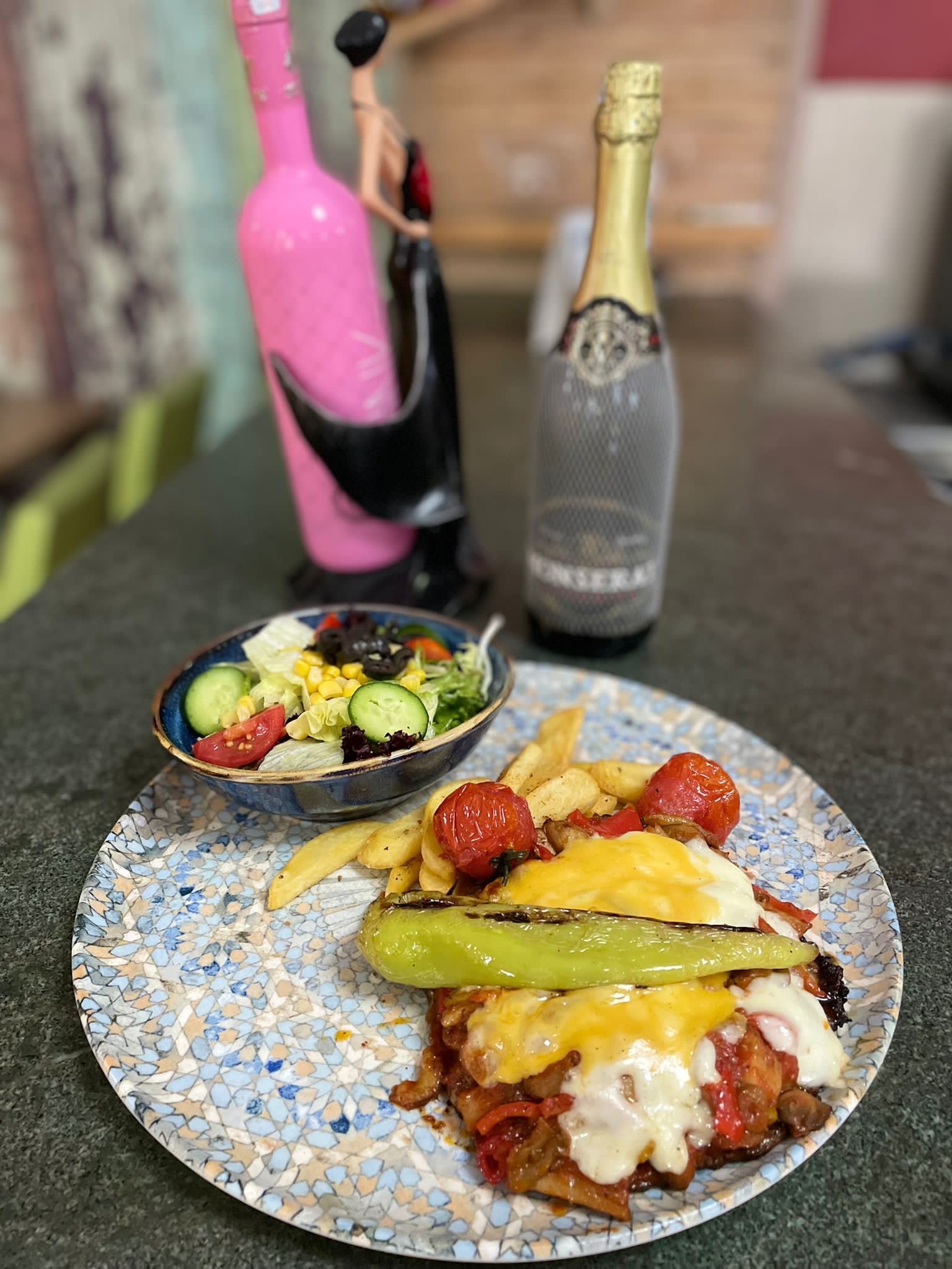  Cheddar Peynirli Antrikot    